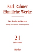 Cover: Das Zweite Vatikanum - Verlag Herder