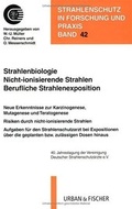 Cover: Strahlenbiologie   Nicht-ionisierende Strahlen   Berufliche Strahlenexposition - Urban & Fischer