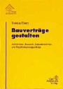 Cover: Bauverträge gestalten - Carl Heymanns Verlag