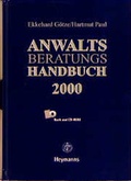 Cover: Anwaltsberatungshandbuch 2000 - Carl Heymanns Verlag