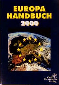 Enlarge image Cover: Europahandbuch 2000 - Carl Heymanns Verlag