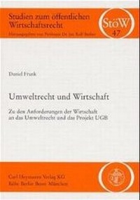 Bild: Umweltrecht und Wirtschaft - Carl Heymanns Verlag