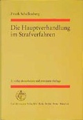 Cover: Die Hauptverhandlung im Strafverfahren - Carl Heymanns Verlag