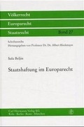Cover: Staatshaftung im Europarecht - Carl Heymanns Verlag