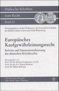 Bild: Europ&auml;isches Verkaufsgew&auml;hrleistungsrecht - Carl Heymanns Verlag
