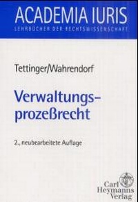 Abbildung von: Verwaltungsprozeßrecht - Carl Heymanns Verlag
