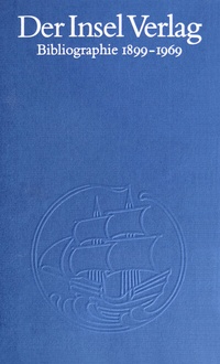 Enlarge image Cover: Der Insel-Verlag - Insel
