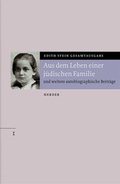 Cover: Aus dem Leben einer j&uuml;dischen Familie - Verlag Herder