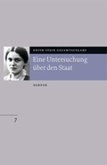 Cover: Edith Stein Gesamtausgabe / B: Philosophische Schriften - Verlag Herder