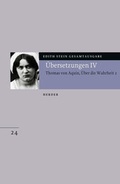 Cover: &Uuml;bersetzung: Des Hl. Thomas von Aquino Untersuchungen &uuml;ber die Wahrheit - Quaestiones disputatae de veritate 2 - Verlag Herder