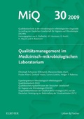 Cover: MiQ 30: Qualit&auml;tsmanagement im medizinisch-mikrobiologischen Laboratorium - Urban & Fischer