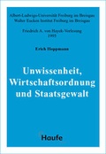 Cover: Unwissenheit, Wirtschaftsordnung und Staatsgewalt - Haufe-Lexware