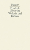 Cover: Nietzsche-Index zu den Werken in drei B&auml;nden - Hanser