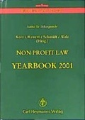 Cover: Non Profit Law Yearbook 2001 - Carl Heymanns Verlag