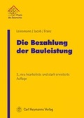 Cover: Die Bezahlung der Bauleistung - Carl Heymanns Verlag