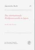 Cover: Das internationale Zivilprozessrecht in Japan - Carl Heymanns Verlag