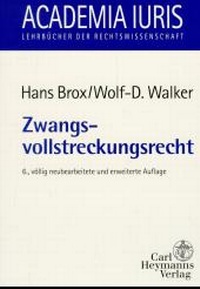 Abbildung von: Zwangsvollstreckungsrecht - Carl Heymanns Verlag