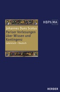Cover: Reportatio Parisiensis examinata I 38-44. Pariser Vorlesungen &uuml;ber Wissen und Kontingenz - Verlag Herder