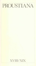 Cover: Proustiana - Insel
