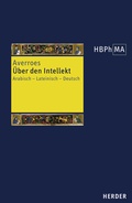 Cover: &Uuml;ber den Intellekt - Verlag Herder