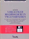Cover: Vorl&auml;ufiger Rechtsschutz im VwGO-Verfahren - Haufe-Lexware