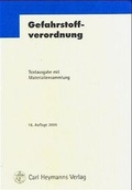 Bild: Gefahrstoffverordnung - Carl Heymanns Verlag