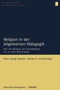 Cover: Religion in der Allgemeinen P&auml;dagogik - Verlag Herder