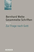 Cover: Zur Frage nach Gott - Verlag Herder