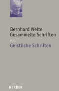 Cover: Geistliche Schriften - Verlag Herder