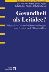 Abbildung von: Gesundheit als Leitidee? - Hogrefe
