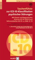 Cover: Taschenf&uuml;hrer zur ICD-10-Klassifikation psychischer St&ouml;rungen - Hogrefe