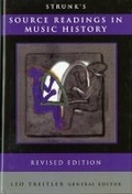 Cover: Strunk's Source Readings in Music History - WW Norton & Co