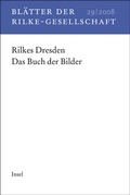 Cover: Bl&auml;tter der Rilke-Gesellschaft 29/2008 - Insel