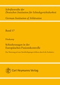 Cover: Schiedszusagen in der Europ&auml;ischen Fusionskontrolle - Carl Heymanns Verlag