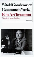 Cover: Band 13: Eine Art Testament - Hanser