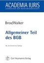 Bild: Allgemeiner Teil des BGB - Carl Heymanns Verlag