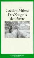 Cover: Das Zeugnis der Poesie - Hanser