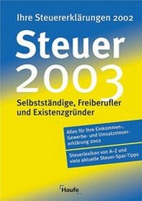 Enlarge image Cover: Steuer 2003 - Haufe-Lexware
