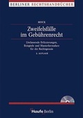 Cover: Zweifelsf&auml;lle im Geb&uuml;hrenrecht - Haufe-Lexware