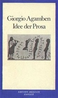 Cover: Idee der Prosa - Hanser