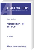 Bild: Allgemeiner Teil des BGB - Carl Heymanns Verlag