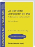 Abbildung von: Die wichtigsten Vertragsarten des BGB für Schiedsämter und Schiedsstellen - Carl Heymanns Verlag