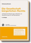 Cover: Gesellschaft b&uuml;rgerlichen Rechts - Haufe-Lexware