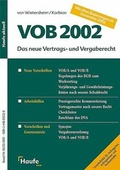 Cover: VOB 2002 - Haufe-Lexware