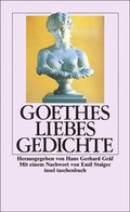 Cover: Goethes Liebesgedichte - Insel