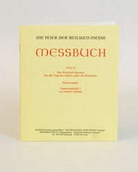 Abbildung von: Die Feier der Heiligen Messe. Messbuch Teil II: - Verlag Herder
