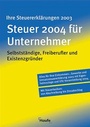 Cover: Steuer 2004 für Unternehmer - Haufe-Lexware