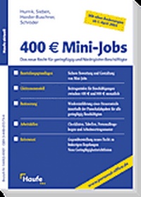 Enlarge image Cover: 400 ? Mini-Jobs - Haufe-Lexware