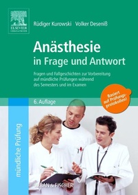 Bild: Anästhesie in Frage und Antwort - Urban & Fischer