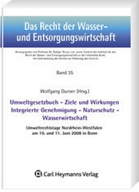Abbildung von: Umweltgesetzbuch - Ziele und Wirkungen - Carl Heymanns Verlag